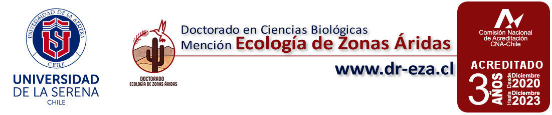 Doctorado en Ciencias Biológicas, mención Ecología de Zonas Áridas