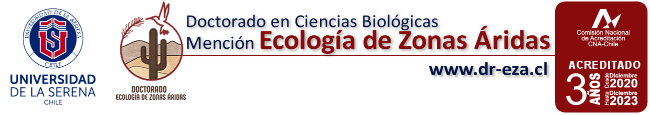 Doctorado en Ciencias Biológicas, mención Ecología de Zonas Áridas